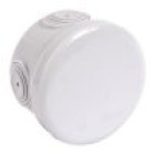 Boîte de raccordement ronde IP55 diamètre 80x45 mm Lot de 10