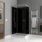 Cabine de douche shadow corner rectangle - 110x80x230cm Aurlane - CAB115N