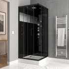 Cabine de douche carrée 90x90x215cm- MIRROR SPACE SQUARE Aurlane - CAB182