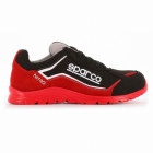 Chaussure basse S3 Sparco Nitro S24 - rouge et noir - taille 44 - NITRO 07522 RSNR - 44