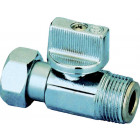 Robinet wc manette 1/4t dr chromé12x17