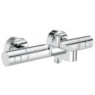 Mitigeur thermostatique bain/douche montage mural apparent grohe grohtherm 1000 cosmopolitan