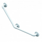 Barre d'appui lisse renforcée coudée 135° 450x450 Barre d'appui lisse renforcée coudée 135° 450x450