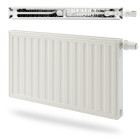 Radiateur panneau acier radson double integra e.flow 809w - type 21s - raccordement droite - 600x600mm