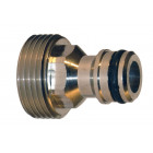 Adaptateur rapide arrosage laiton mâle 20x27