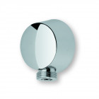 Raccord flexible mural chrome m 1/2