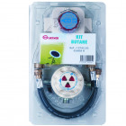 Kit butane 2 bouteilles / inverseur 2,6kg/h 28 mbar