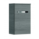 Meuble haut ancodesign 49.6cm - 1 porte - graphite structuré