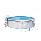 Piscine ronde hydrium pools avec tapis de sol + pompe + échelle – bestway - bestway - diam. 460 x 120cm