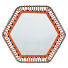 Trampoline aquatique wx-tramp premium - waterflex - modèle hexagonal - diam. 101cm x h34cm