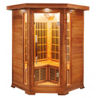Sauna infrarouge luxe - france sauna - 2/3 places