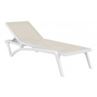 Transat costa - prosolis - blanc/blanc - 193x68x35cm