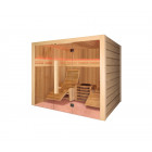 Sauna traditionnel alto vap - holl's - 220x200x190cm - 2 places
