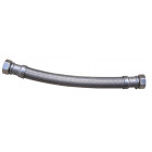 Flexible sanitaire 100cm ff 20x27 dn13 tresse/douille inox 1p