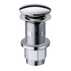 Bonde anconetti up and down en abs chromé avec et sans trop plein pour clapet cylindrique