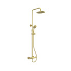 Colonne de douche Thermostatique finition Or Brossé - 133x26x52 cm - MOLLY GOLD Aurlane - COL061