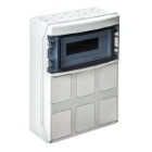 Coffret électrique Apparent 1 rangée pour prises IP65 avec porte NEW STAR IDE