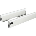 Set hettich arcitech pour tiroir h.94 - l.500 - blanc - 9149266