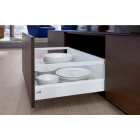 Set raccord hettich arcitech pour paroi arrière blanc - 94 mm - 9149279