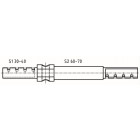 Barre de prolongement abus pour cylindre double 30-40/60-70 - 50mxs14