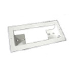Cadre d encastrement pour Blocs Secours boîtier ZETA débrochable LUMINOX