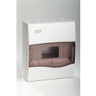 Coffret électrique Apparent 1 rangée 8 modules IP 40 Combi 650 C