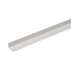 Cornière en aluminium à ailes inégales 25x15x1.5 mm duval bilcocq - l.2 m - argent - 41-0102-6252
