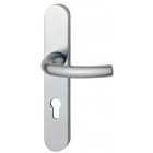 ensemble tokyo sur grandes plaques aspect inox Clé I Ep. porte 43 à 47 1710/300m HOPPE