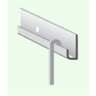 Tringle canne pour cimaise 2 m alu argent CIVIC - 23143720