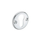Entrée ronde Clé i 6364 BEZAULT chromé Ø 50mm - 0087373 