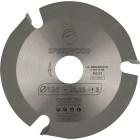 SPEEDWOOD125 Disque au carbure - Diamètre : 125 mm 