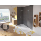 Receveur extra-plat kinesurf - 150 x 90cm bonde centrée sur la largeur