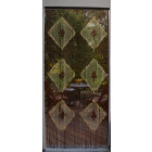 Rideau portière acropole 90 x200  cm naturel