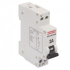 Disjoncteur Modulaire Phase Neutre 2A Courbe C 3 KA