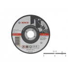 1 disque à tronçonner pour métal à moyeu plat Ø115mm BOSCH 2608602220
