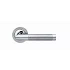 Ensemble béquille sur rosace Bec de cane BE700A KARCHER DESIGN Inox poli satiné - BE700A-OS-73