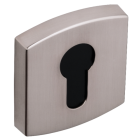 Paire de rosaces 6425 Muze BEZAULT - Platine aspect inox - Clé I - 865957