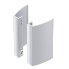 Paire de poignées aileron 300mm alma componentes entraxe 200mm - ral9010 blanc - 7060-300-9010