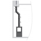 Isotip kit raccordement buse dessus email 0,7 mm - ø180 mm - noir