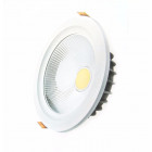 Downlight spot led cob rond 40w ø235mm - couleur eclairage au choix