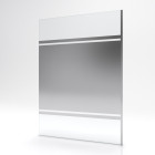 Paroi de douche à l’italienne FREEDOM 2 MIROIR 140 - 140x200cm verre transparent 8mm Aurlane - FAC247