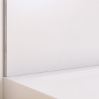 Panneau mural de douche blanc en aluminium - 120 x 210 cm - wall'it blanc 120 Aurlane - FAC327