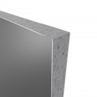 Pack panneaux muraux gris en aluminium avec profilé d'angle et de finition anodise brillant - 90 x 120cm - wall'it grey 90x120