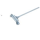 Ferme-porte à ressort TIREX N°52 argent galet simple - 40kg - GROOM - 152101