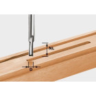 Fraise à rainurer avec queue de 8mm FESTOOL HW S8 D8/20 - 490957