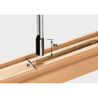 Fraise à rainurer avec queue de 8mm FESTOOL HW S8 D9/23 - 490958