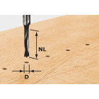 Fraise pour tourillons HW avec queue de 8mm FESTOOL HW S8 D6/30 Z - 491067