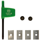 Plaquettes réversibles pour fraises FESTOOL HW-WP 20x12x1,5 (4x) - 491392