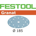 Abrasifs FESTOOL STF D185/16 P180 GR - Boite de 100 - 497188
