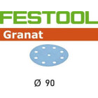 Abrasif STF D90/6 FESTOOL - grain 280 - GR/100 - 100 pièces - 497850